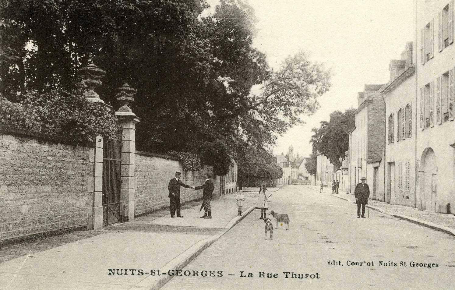 NUITS-St-GEORGES - La Rue Thurot (titre inscrit)