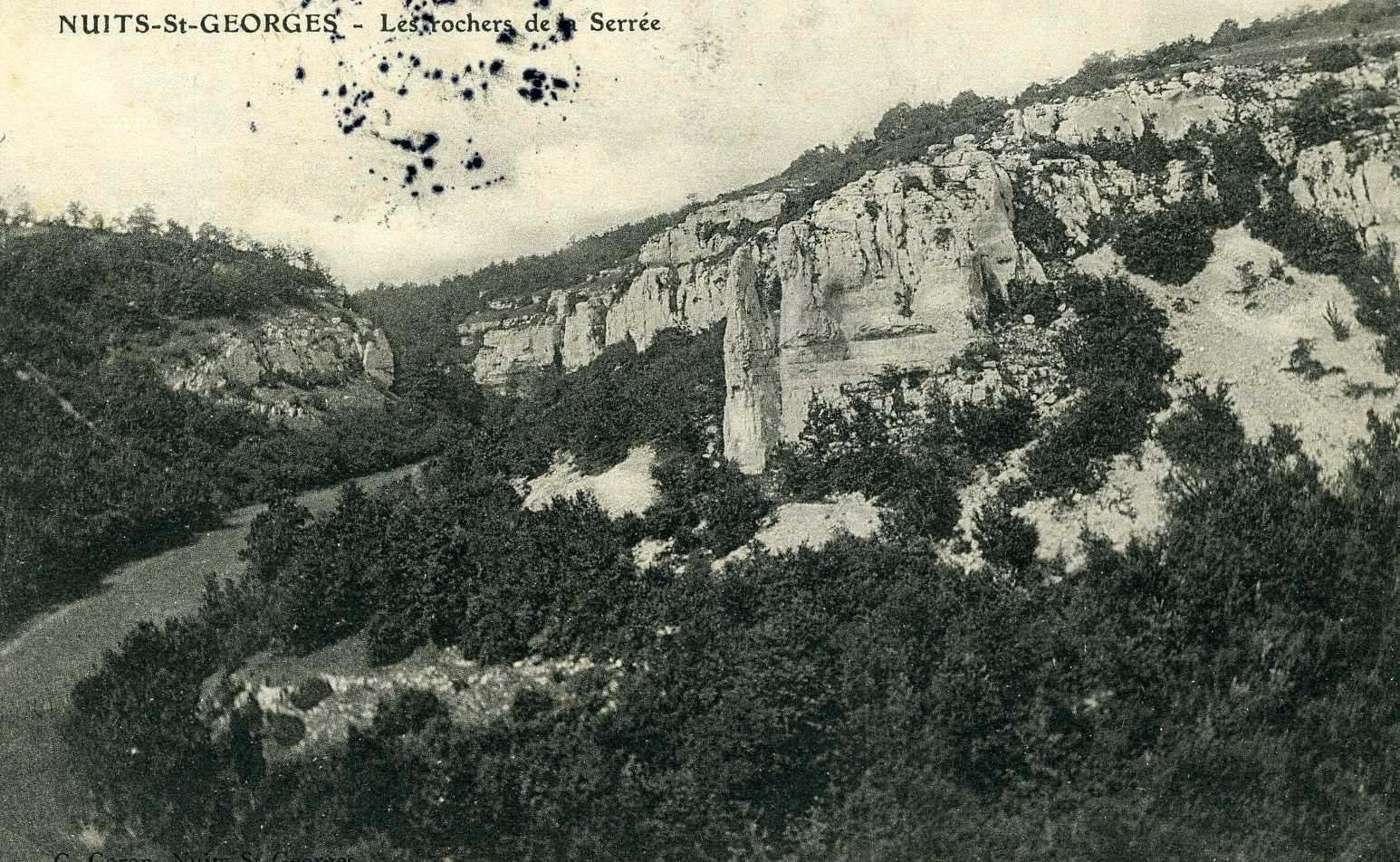 NUITS-St-GEORGES - Les rochers de la Serrée (titre inscrit)