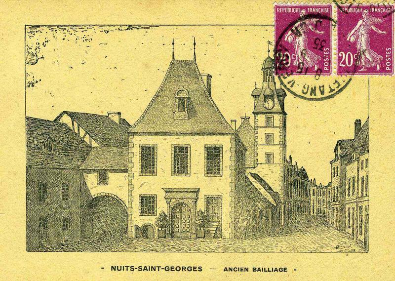 NUITS-SAINT-GEORGES - ANCIEN BAILLIAGE (titre inscrit)