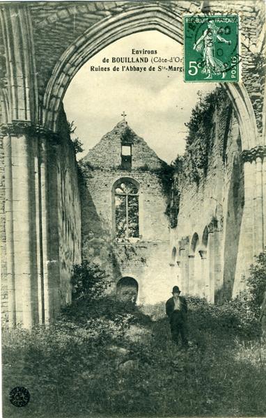 Environs / de BOUILLAND (Côte-d'Or) / Ruines de l'Abbaye de Ste-Marguerite (titre inscrit)