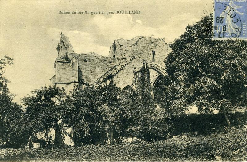 Ruines de Ste-Marguerite, près BOUILLAND (titre inscrit)