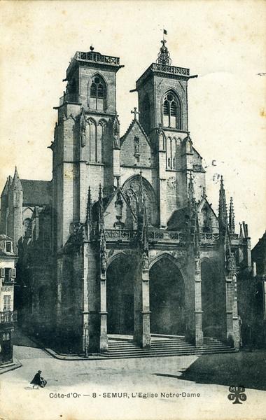 Côte-d'Or - 8 - SEMUR - L'Eglise Notre-Dame (titre inscrit)