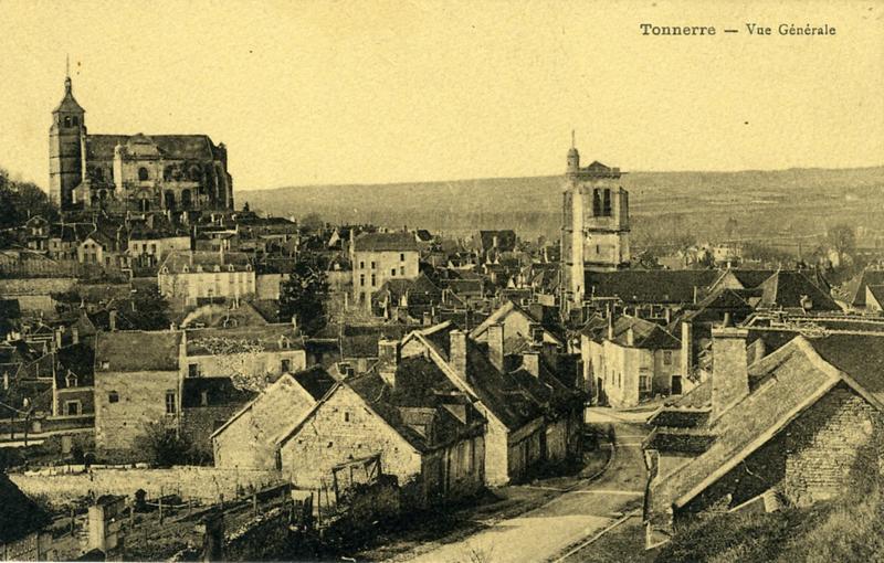 Tonnerre - Vue générale (titre inscrit)