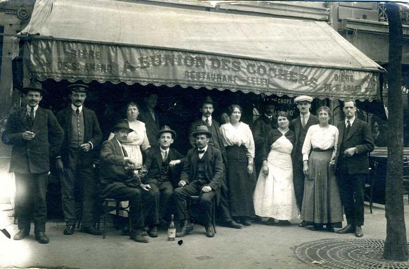 A L'UNION DES COCHERS / RESTAURANT LELEU (titre inscrit)