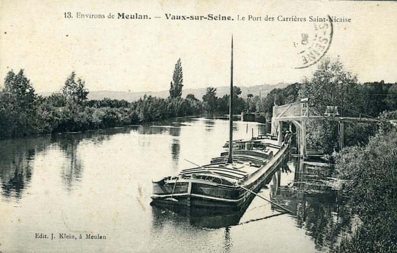 13. Environs de Meulan - Vaux-sur-Seine - Le Port des Carrières Saint-Nicaise (titre inscrit)