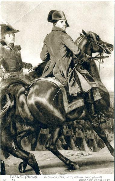 VERNET (Horace) - Bataille d'Iéna, le 14 octobre 1806 (détail). / 92 LL. MUSEE DE VERSAILLES (titre inscrit)