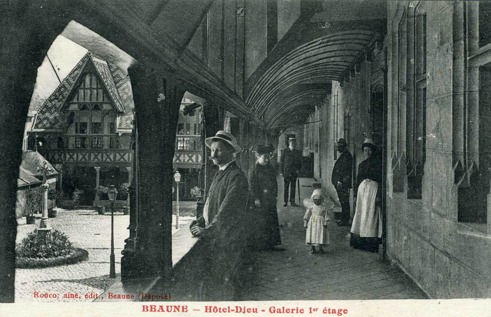 BEAUNE - Hôtel-Dieu - Galerie 1er étage (titre inscrit)