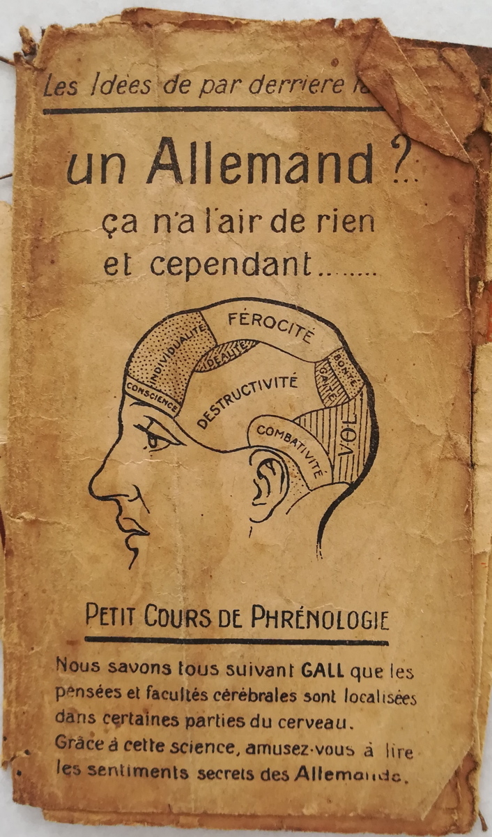 Les Idées de par derrière la tête / Un Allemand ?... / ça n'a l'ar de ren / et cependant...