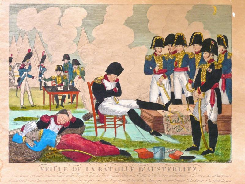 VEILLE DE LA BATAILLE D'AUSTERLTZ (titre inscrit)