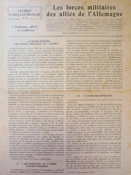 Les forces militaires des alliés de l'Allemagne