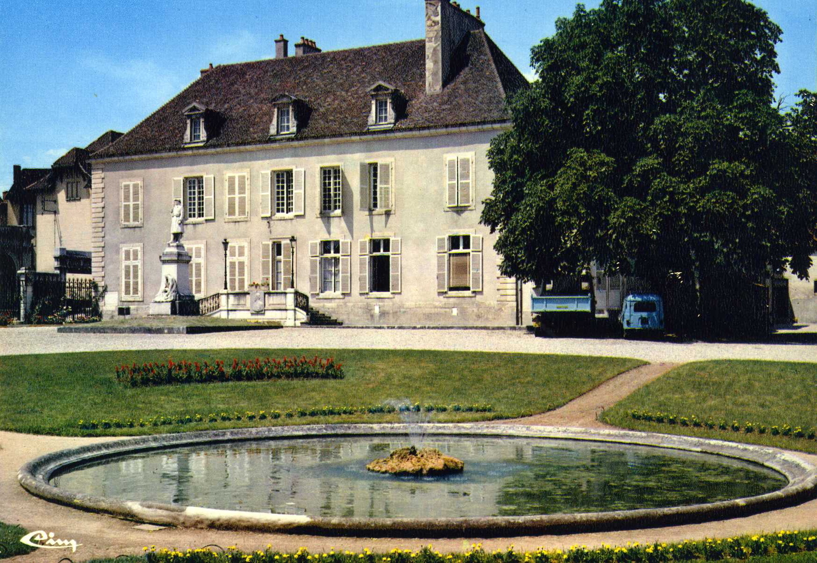 NUITS-ST-GEORGES (C.d'Or) (titre inscrit) La route Nuits - Chaux (sous-titre inscrit)