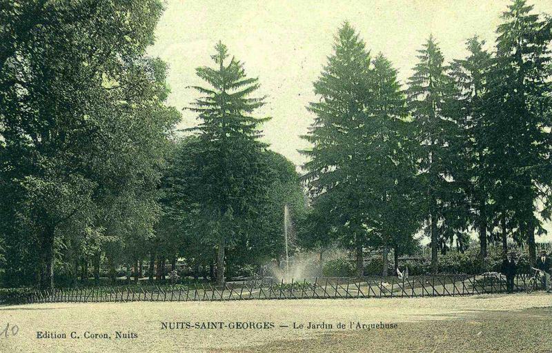NUITS-SAINT-GEORGES - le Jardin de l'Arquebuse.
