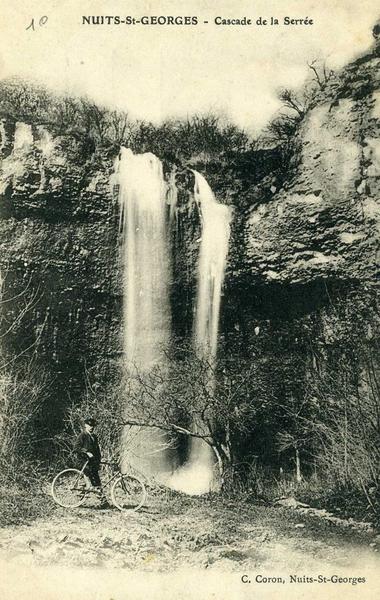 NUITS-St-GEORGES -  Cascade de la Serrée. (titre inscrit)