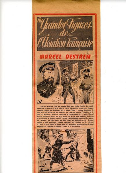 les Grandes Figures / de / l'Aviation Française (titre inscrit)