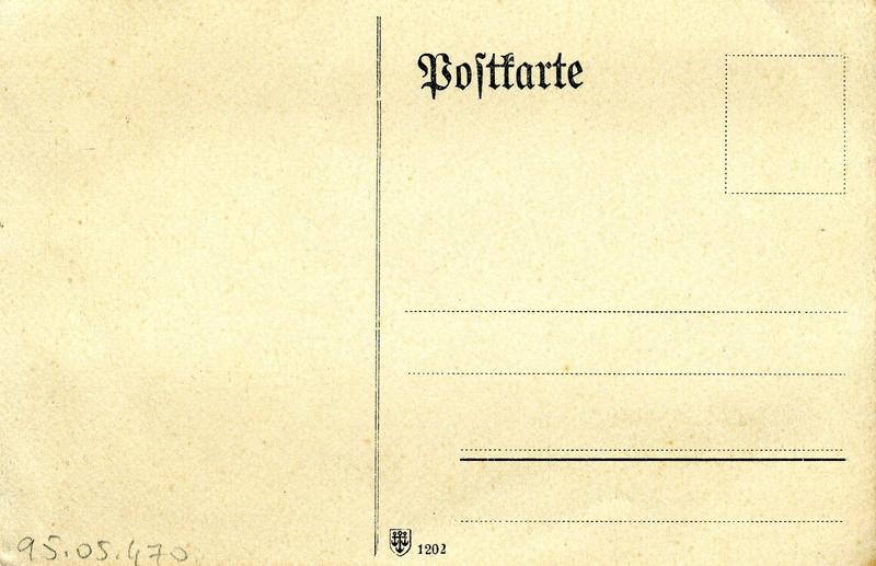 Postkarte (titre inscrit, allemand)