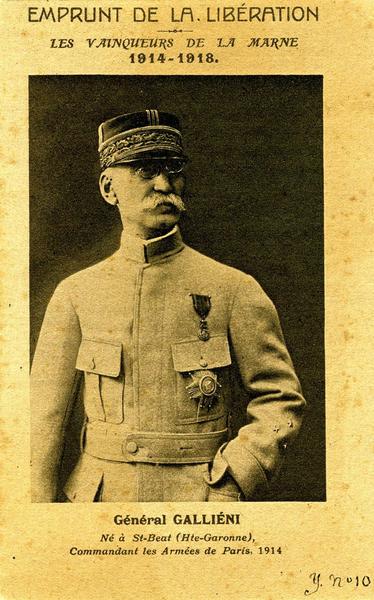 EMPRUNT DE LA. LIBERATION / LES VAINQUEURS DE LA MARNE / 1914-1918 (titre inscrit)