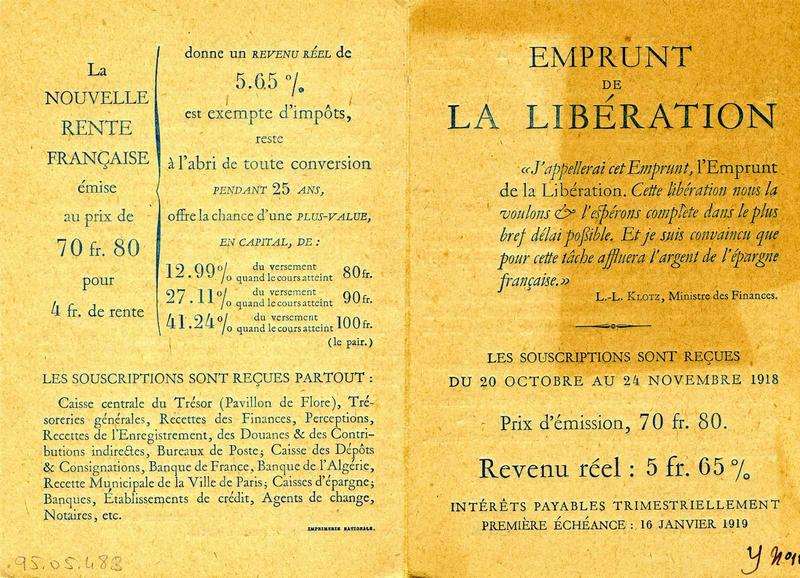 EMPRUNT / DE / LA LIBERATION (titre inscrit)