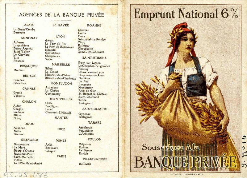 Emprunt National 6% / Souscrivez à la / Banque Privée (titre inscrit)