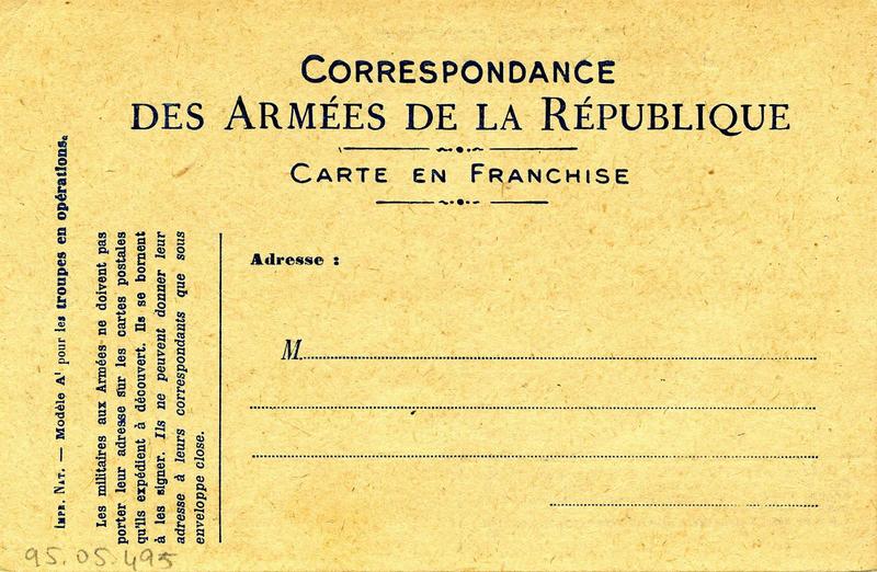 INFANTERIE (titre inscrit)