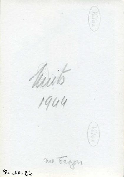 Nuits / 1944 / rue Fagon (titre inscrit)