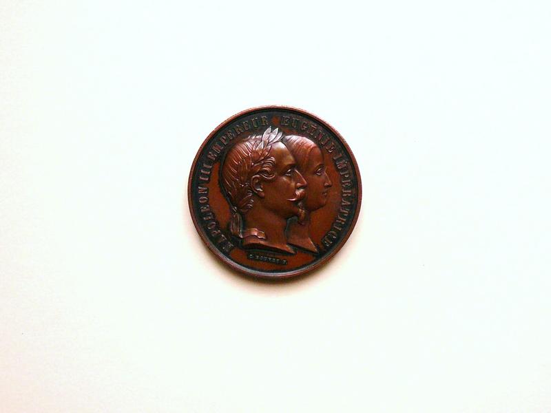 EXPOSITION UNIVERSELLE, AGRICULTURE, INDUSTRIE, BEAUX ARTS. METZ 1861 (titre inscrit)