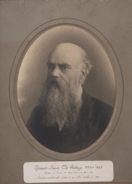Gaspard Henri De Bahèzre 1820-1898 (titre manuscrit)