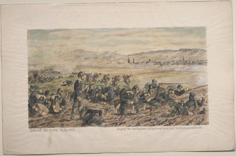 Gefecht bei Nuits. 18. Dez. 1870. (titre inscrit)