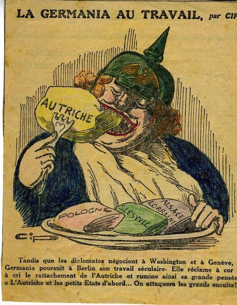 LA GERMANIA AU TRAVAIL (titre inscrit)