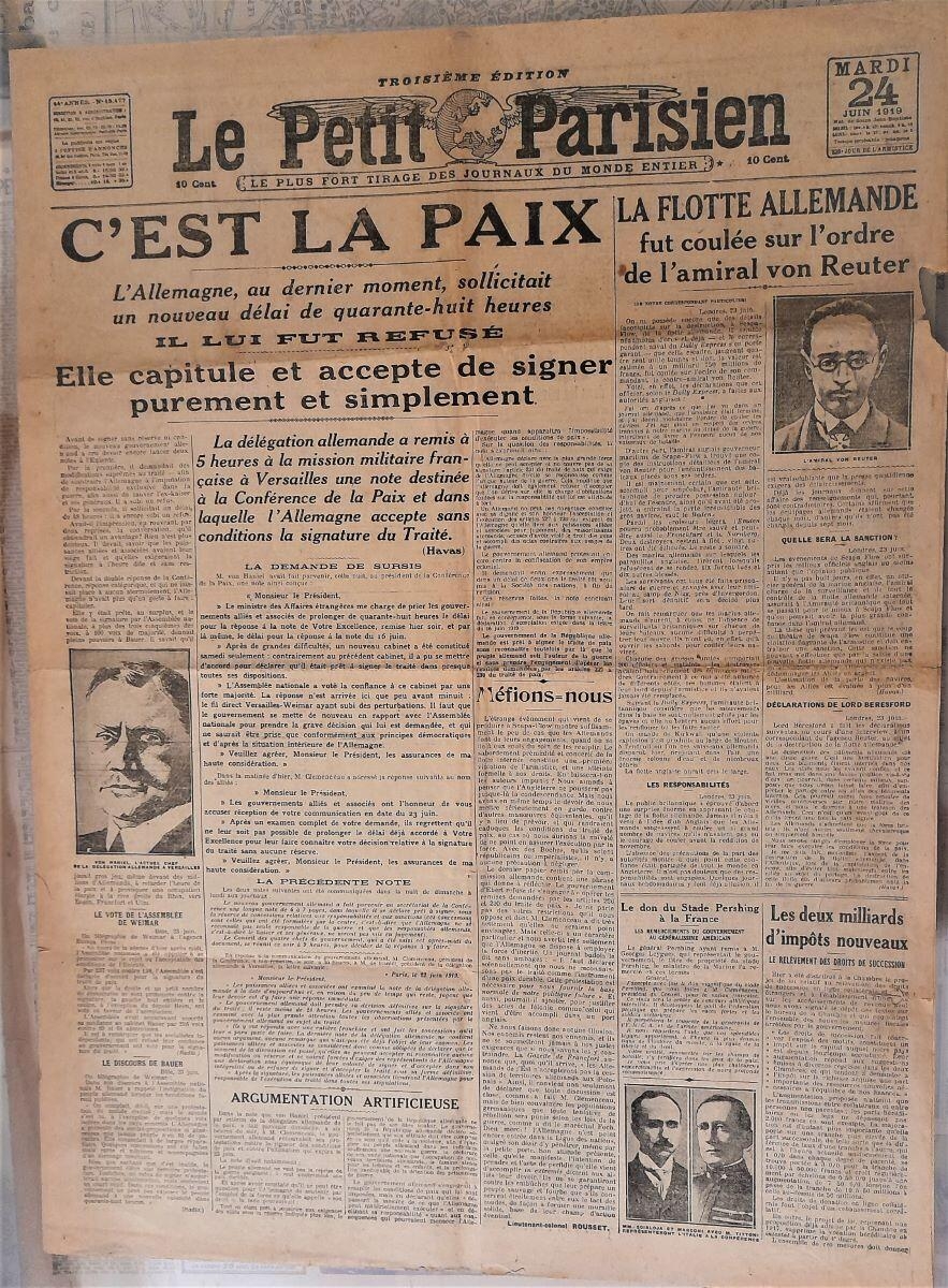 Le Petit Parisien (titre inscrit)