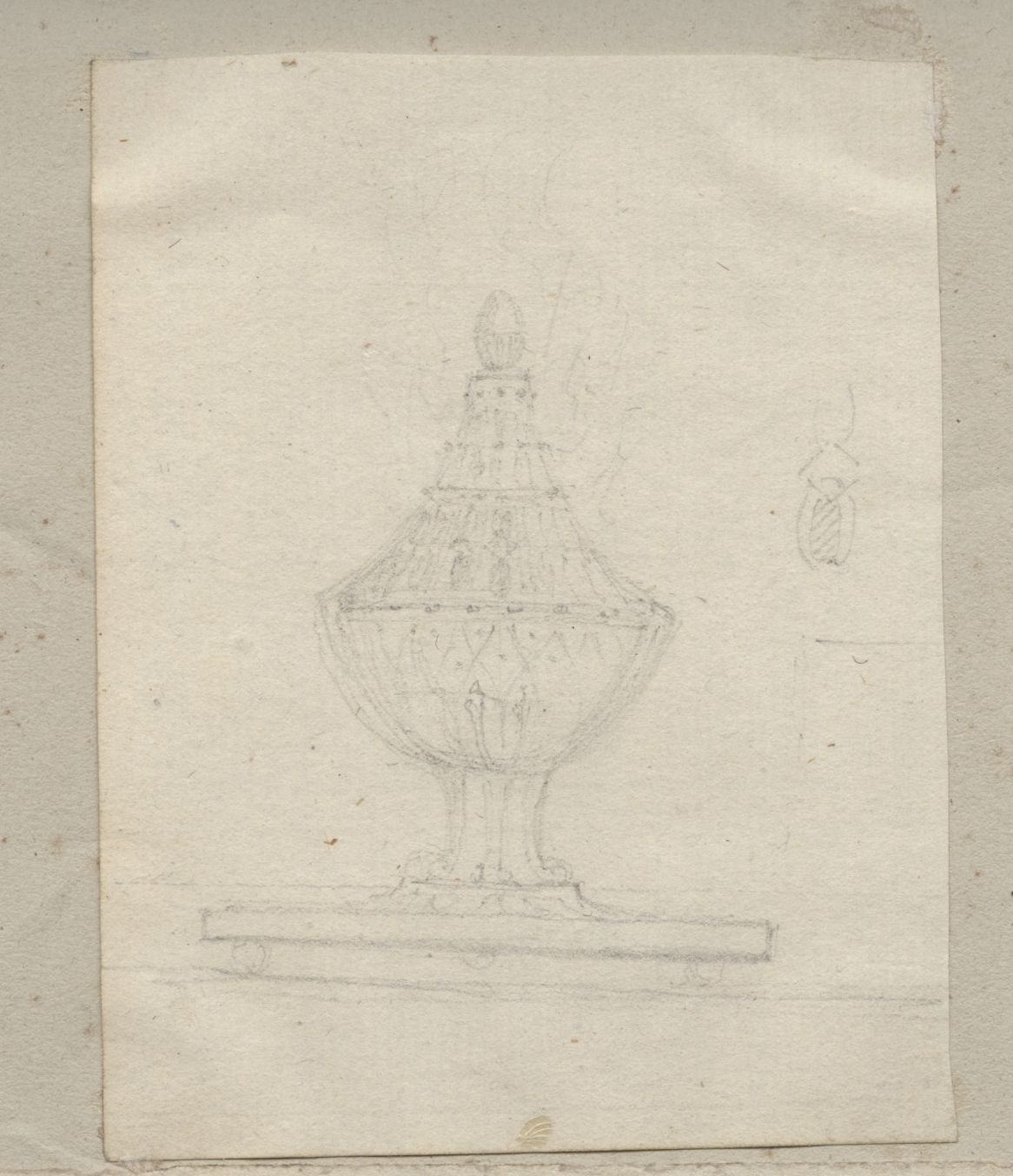 Etude pour un vase ornemental ?