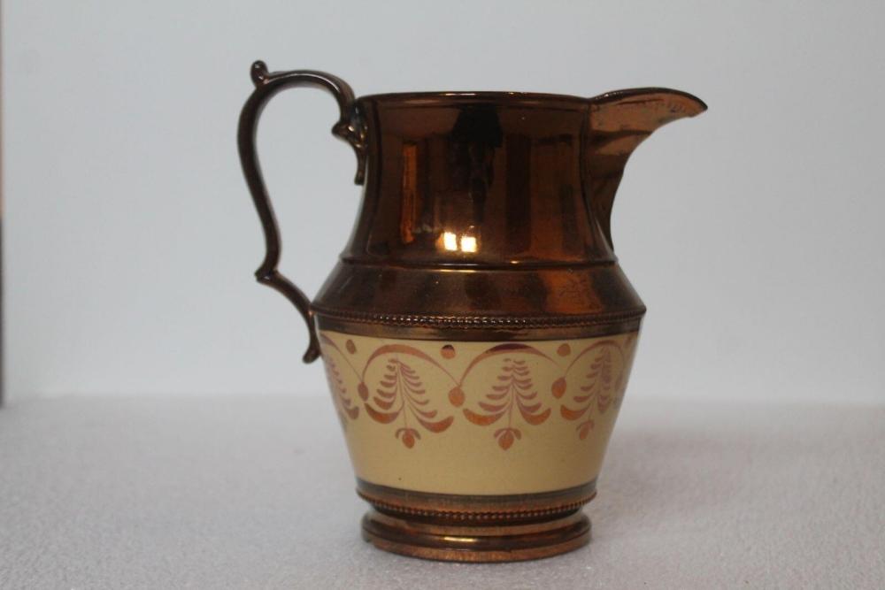 Pot à eau dit en faïence de Jersey