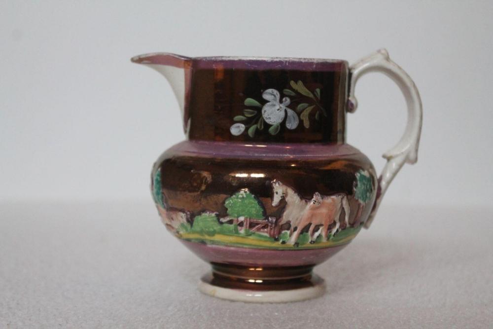 Pot à eau dit en faïence de Jersey