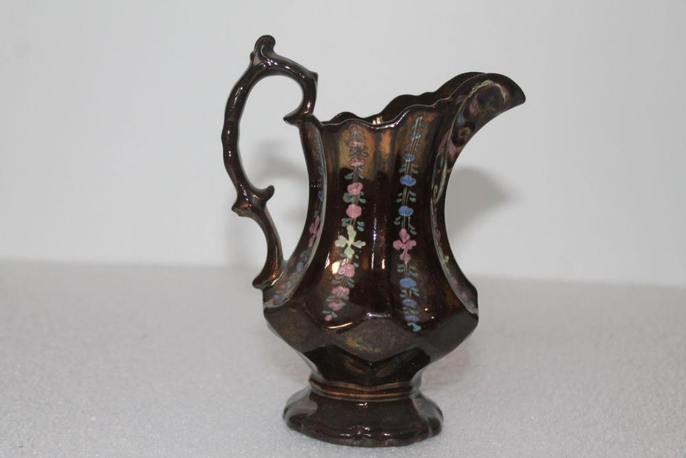 Pot à facettes dit en faïence de Jersey