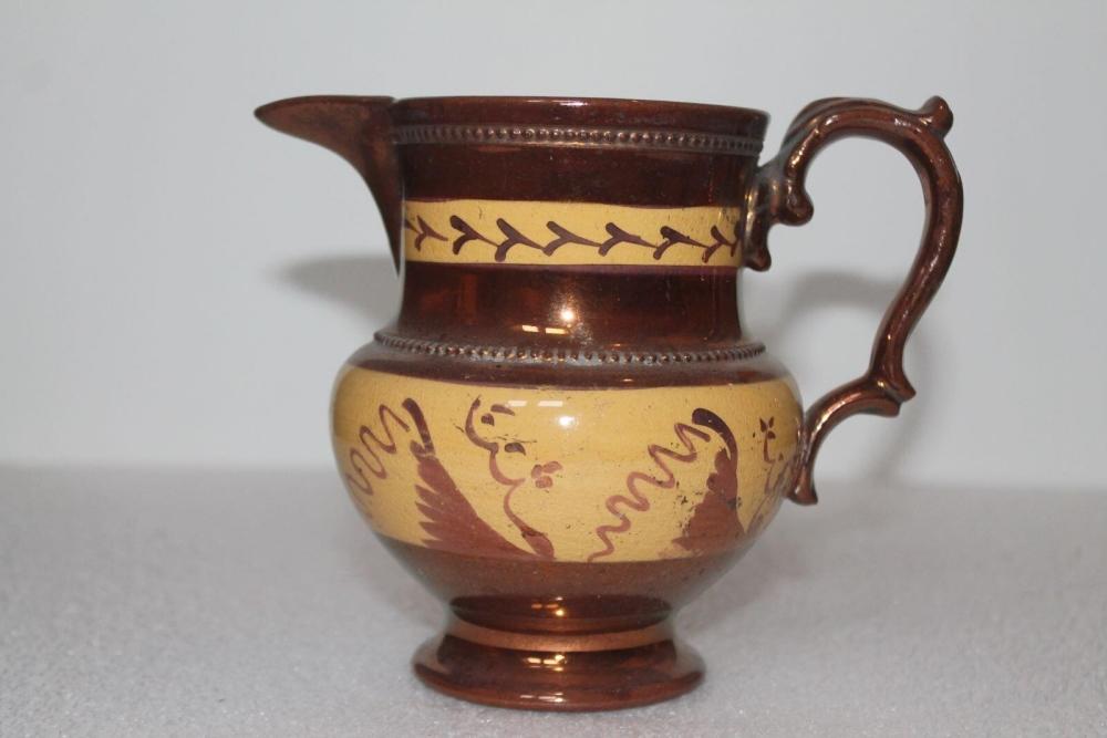 Pichet dit en faïence de Jersey