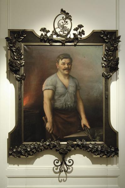 Portrait de Georges Thirion, forgeron (titre dusage)