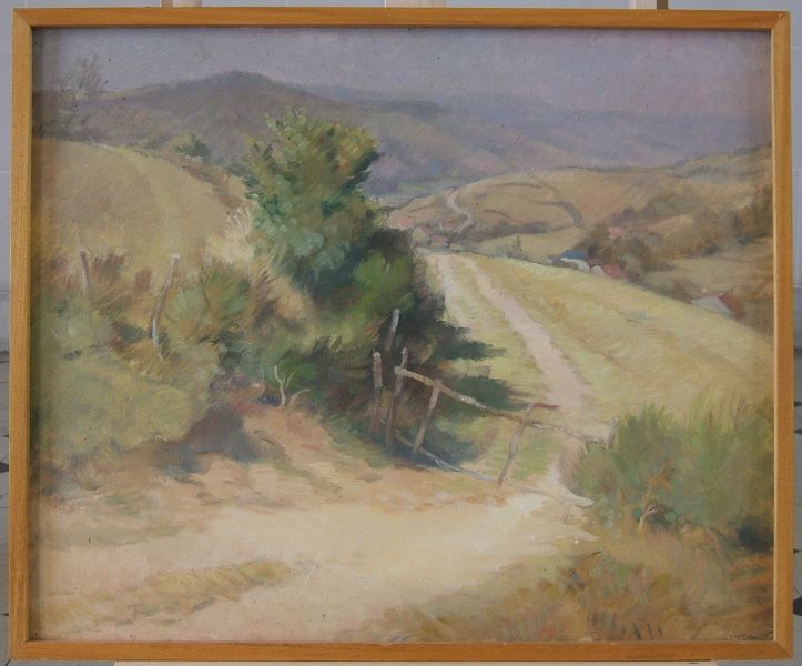 Paysage campagnard (titre factice)