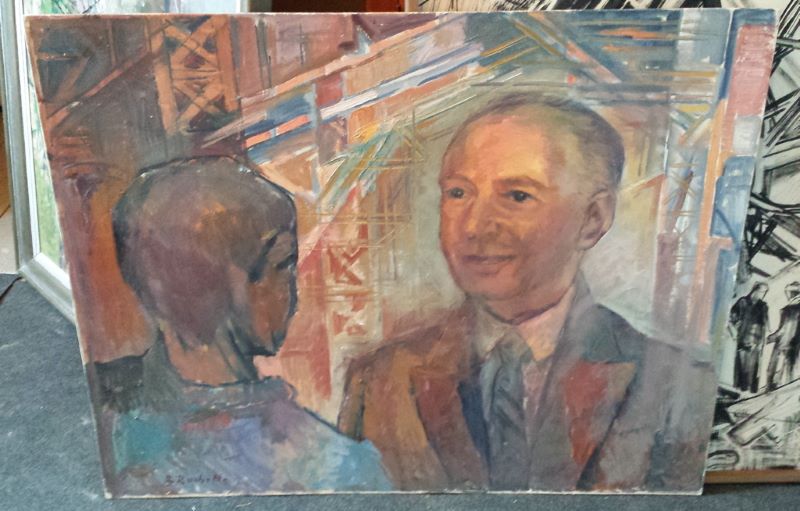 Charles Schneider dans l’usine