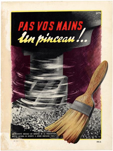 PAS VOS MAINS, Un pinceau