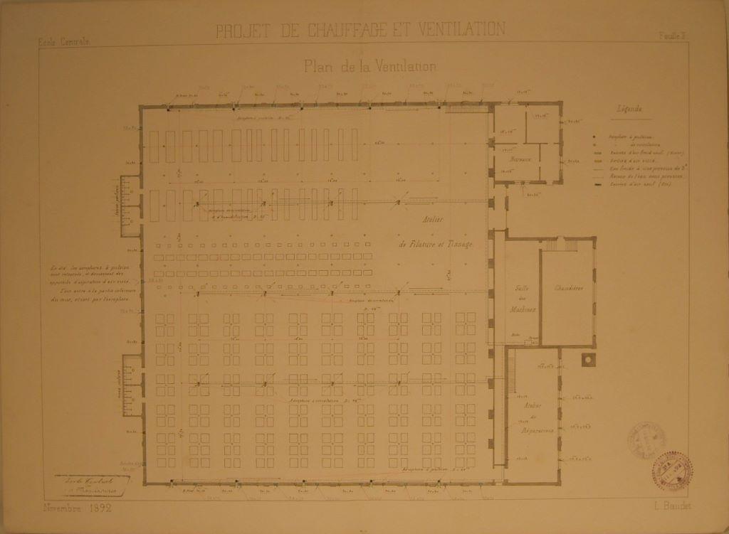 Projet de chauffage et ventilation : feuille II