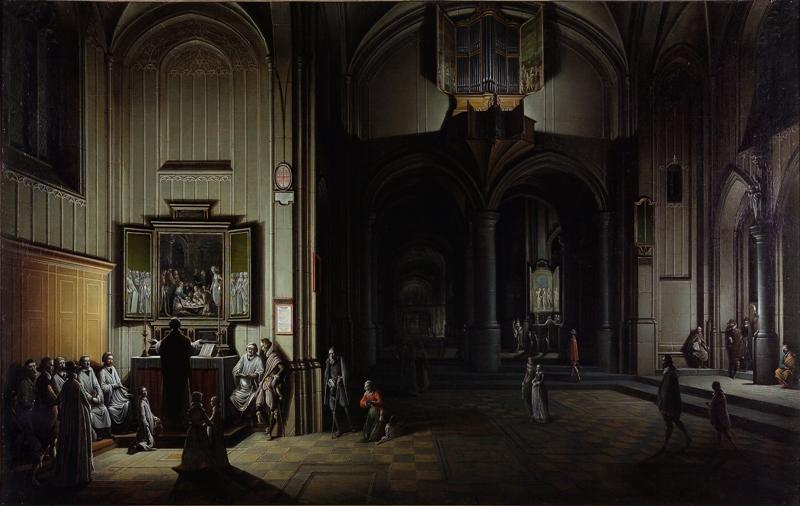 Intérieur d'église