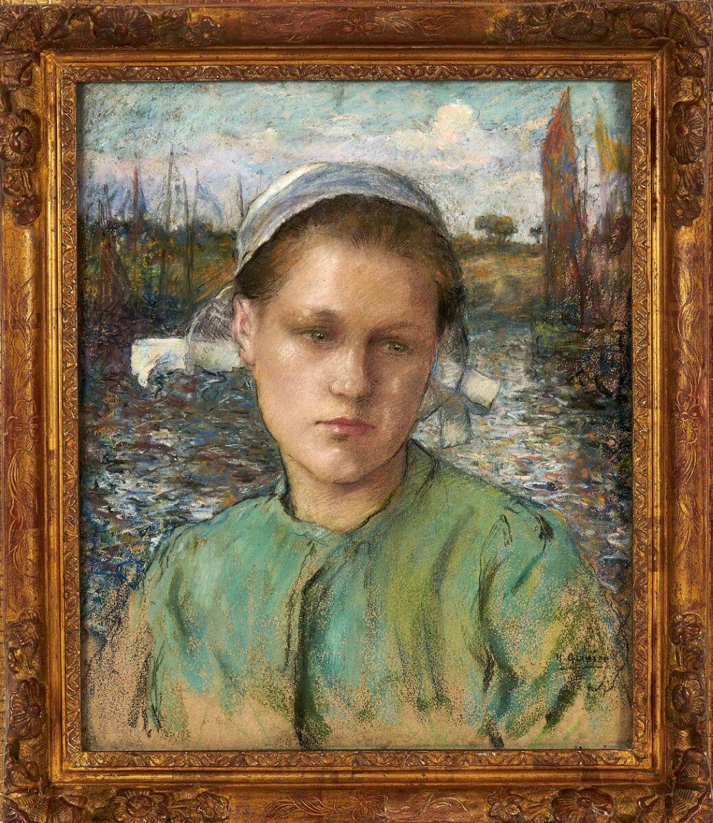 Portrait de sardinière de Concarneau