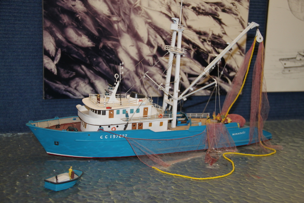 Le “Minaouët” en pêche