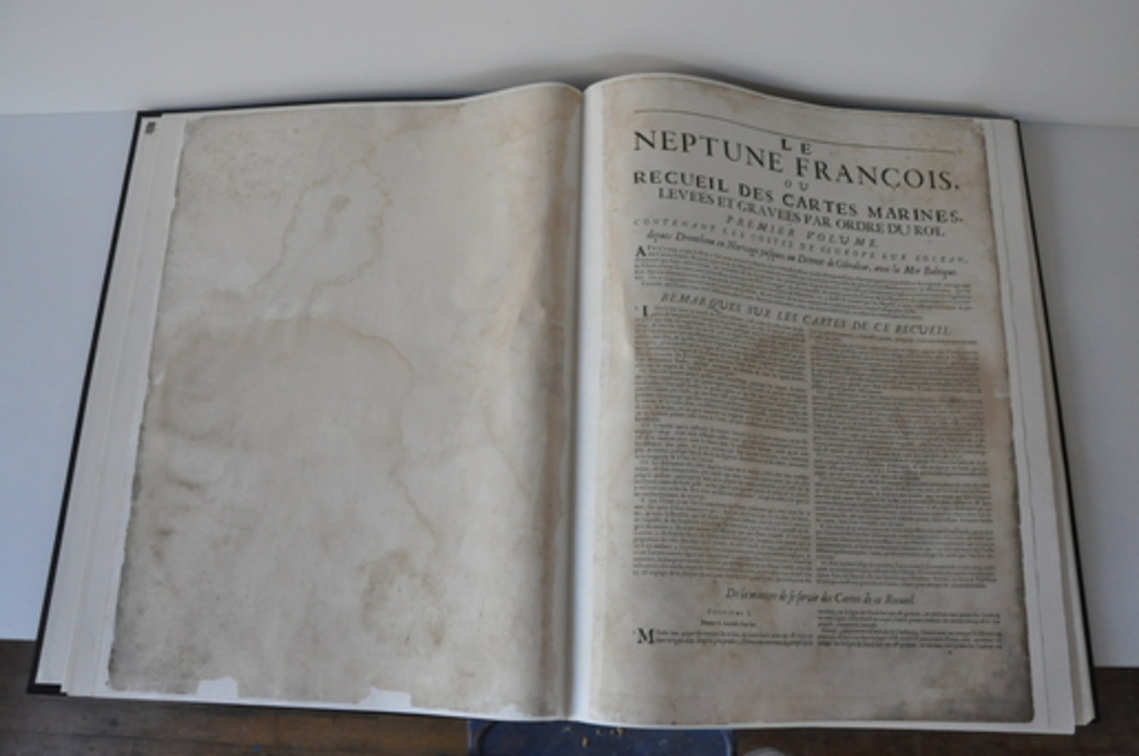 Le Neptune François ou recueil des cartes marines, levées et gravées par ordre du Roi
