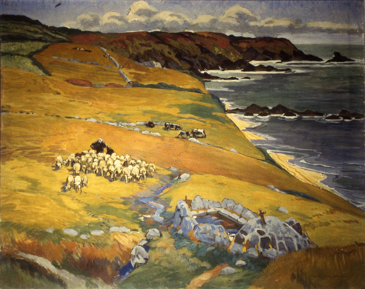 la Fontaine St Matthieu [ou les Tas de Pois]