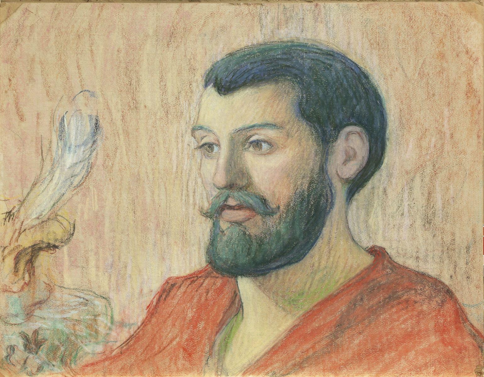 Étude pour "Portrait de Jules Bois"