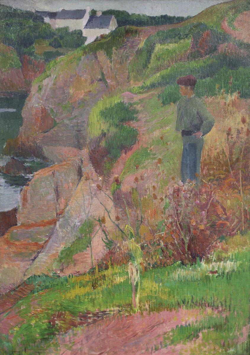 Rochers au bord de l'Aven