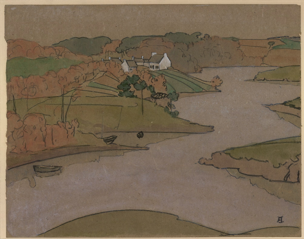 La Rivière de Belon à Lanriot