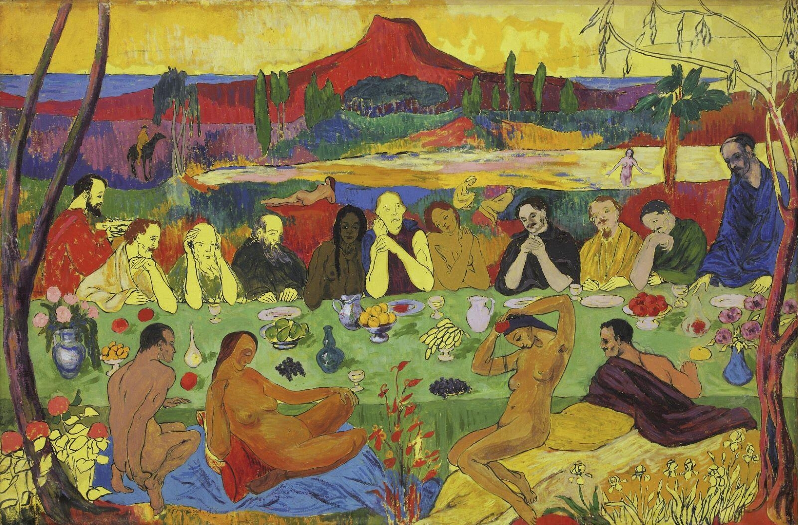 Étude pour l'"Hommage à Gauguin"