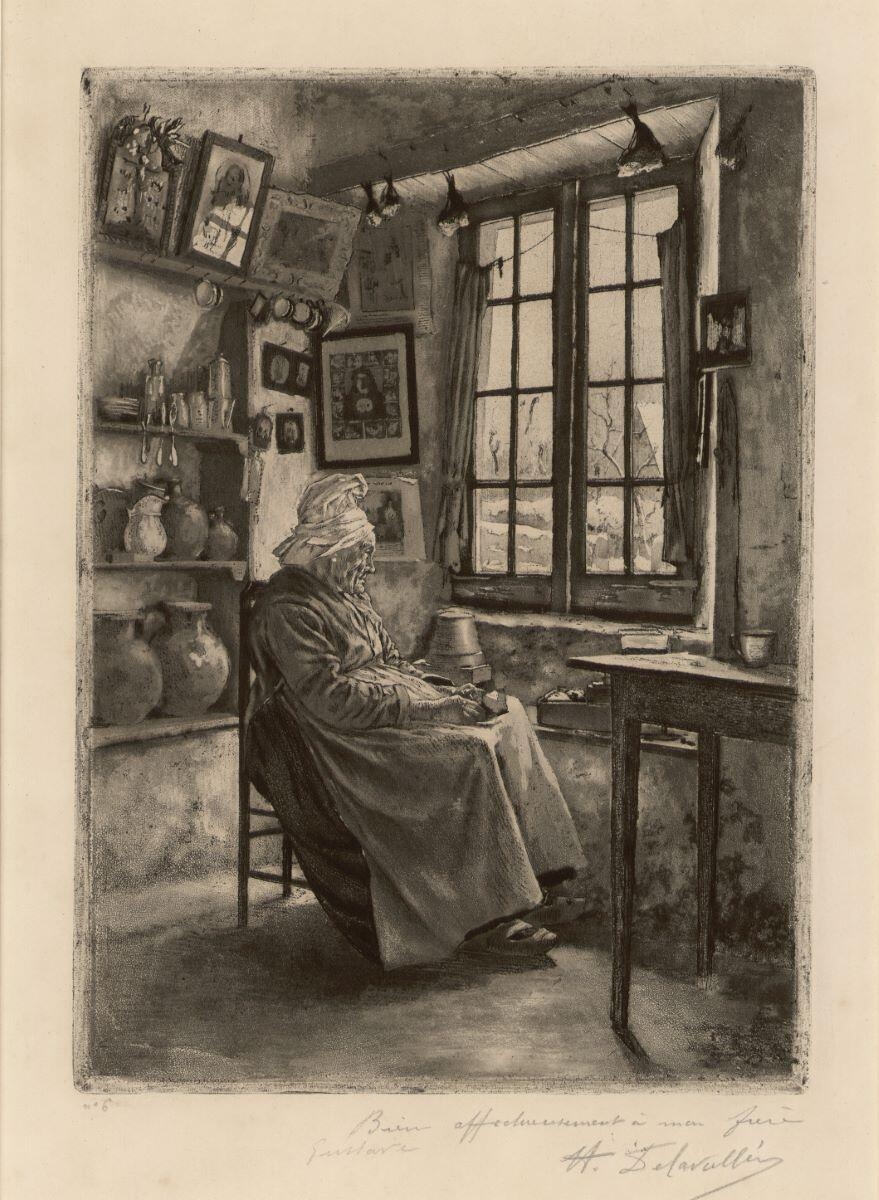 Angélique à la fenêtre