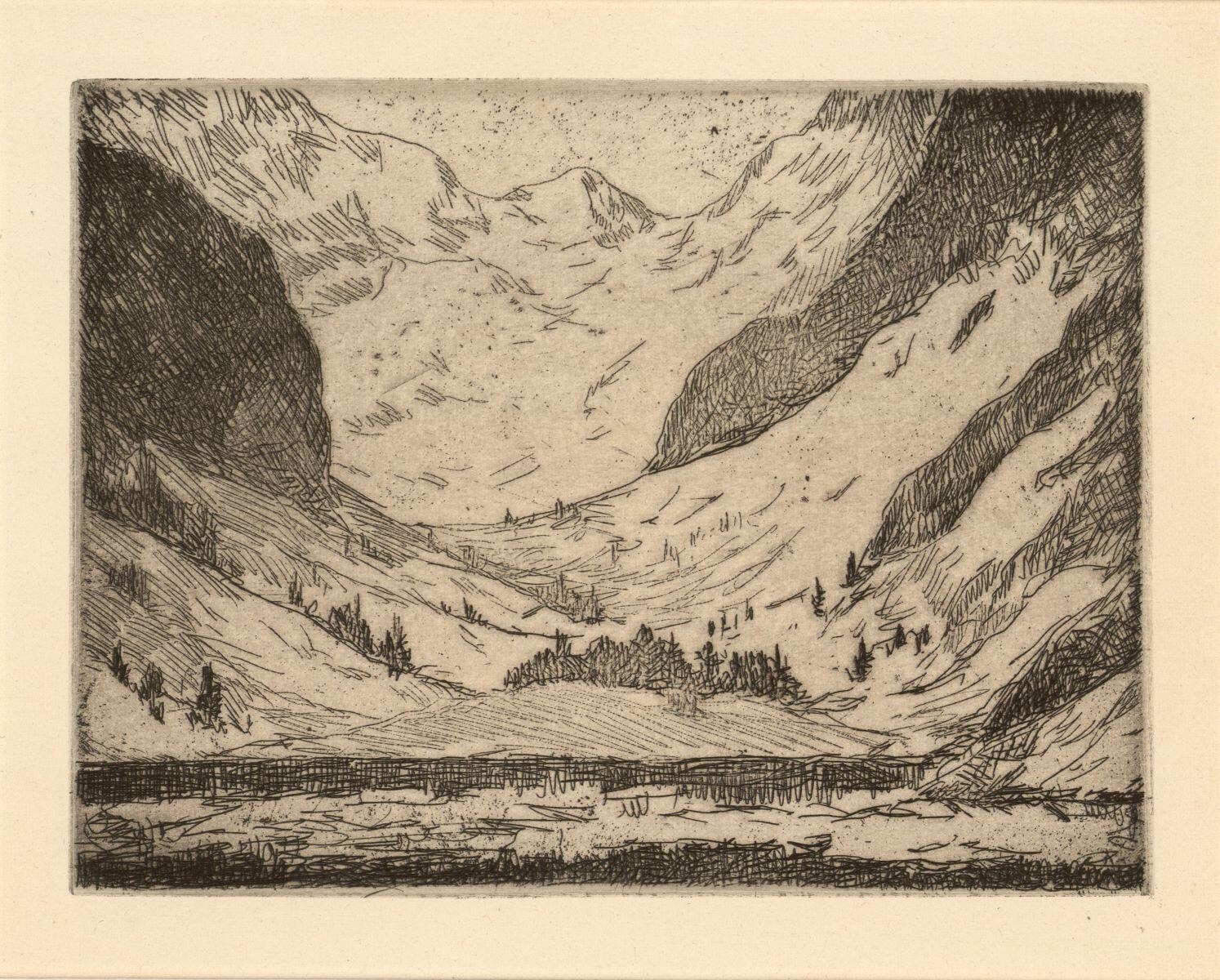 Le lac de Lovitel (Oisans, Dauphiné)